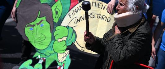 Huelga universitaria en Argentina
