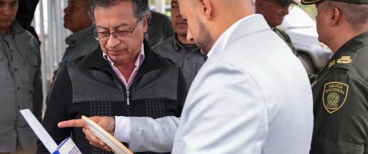 Gustavo Petro en Carmen del Viboral