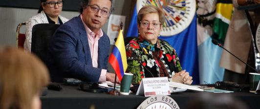 Gustavo Petro en la Conferencia Interamericana de Ministras y Ministros de Trabajo