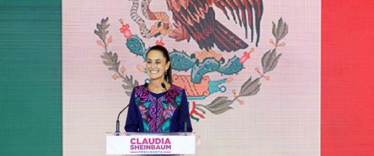 Posesión de Claudia Sheinbaum en México. / Foto: AFP.