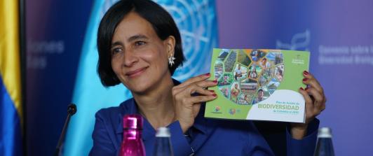 Colombia presenta el Plan de Acción en la COP16 en Cali