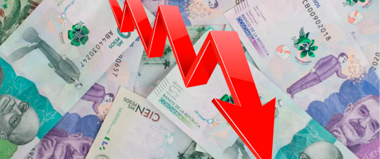 Dinero colombiano representando inflación a la baja, tras último informe del DANE