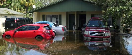 Balance del huracán Milton en La Florida. / Foto: AFP.