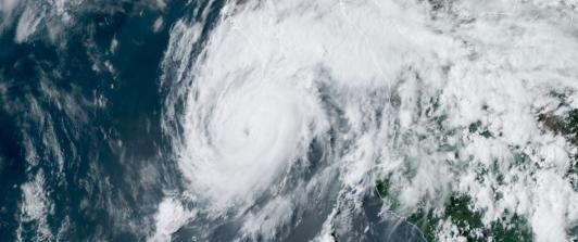 Huracán Milton amenaza a México y La Florida. / Foto: AFP.