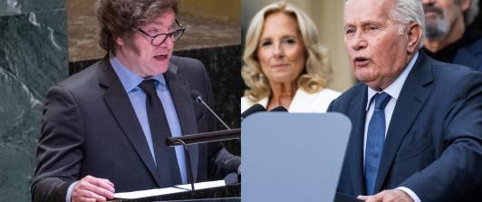 El discurso plagiado de Javier Milei