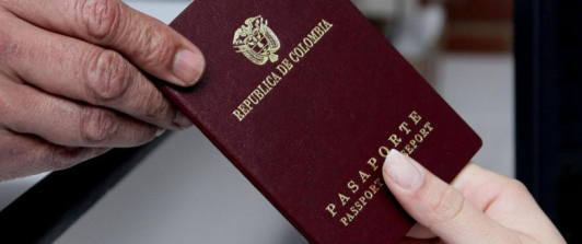 Citas para sacar el pasaporte en Colombia. / Foto: Cancillería.