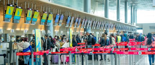 El turismo internacional en Colombia aumentó un 9,4%