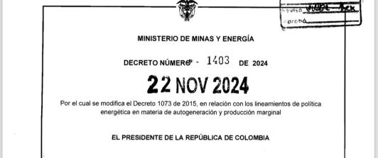 olombia impulsa la autogeneración de energía con nuevas normativas