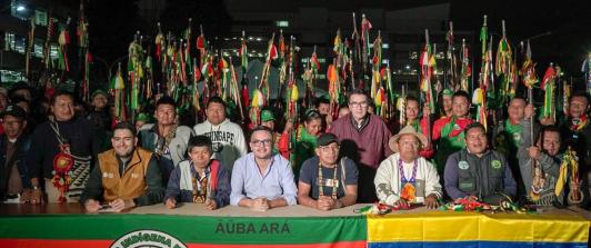 Comunidad Embera regresa a sus territorios tras acuerdo con el Gobierno  