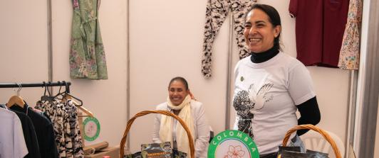 Productos de territorios de paz: miel, sacha inchi y chocolate