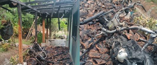 Incendian vivienda en el Resguardo de Huellas Caloto: denuncian atentado contra la familia