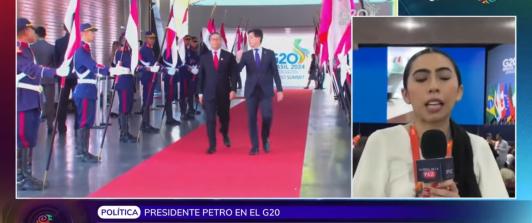Presidente Petro desde G20 en Brasil: pedirá inclusión de países del CELAC