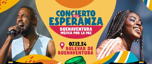 Concierto de la Esperanza: artistas gratis en Buenaventura