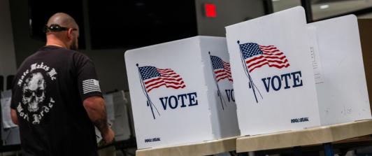 Votaciones y resultados de elecciones en Estados Unidos. / Foto: AFP.