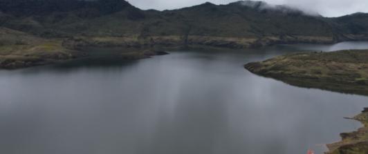 Niveles de agua en embalses noviembre 5. / Foto: Alcaldía de Bogotá.