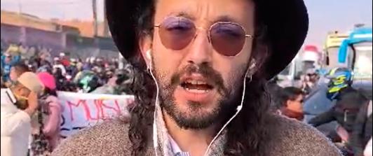 Bloqueo en la Autopista Sur