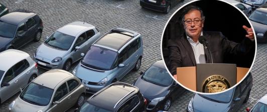 Petro sobre producción de carros eléctricos. / Foto: Freepik y Presidencia de Colombia.