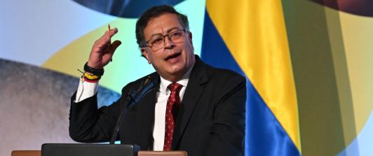 Petro le responde a Iván Duque. / Foto: AFP.