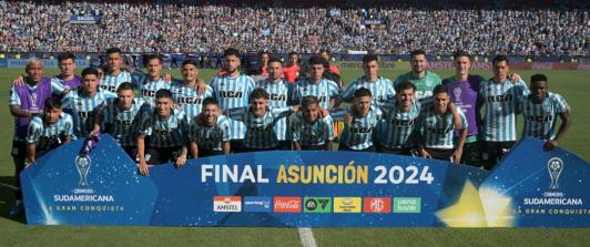 Racing campeón de la Sudamericana. / Foto: AFP.  