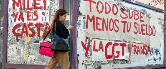 Desplome en las ventas de supermercados en Argentina 