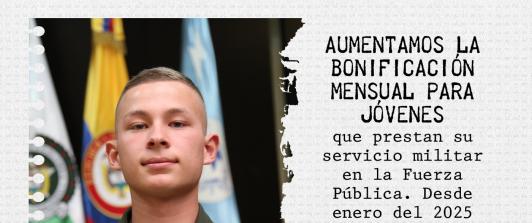 "Aumento a bonificación de soldados fue iniciativa del Gobierno".