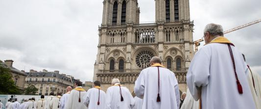 Reapertura Notre Dame París
