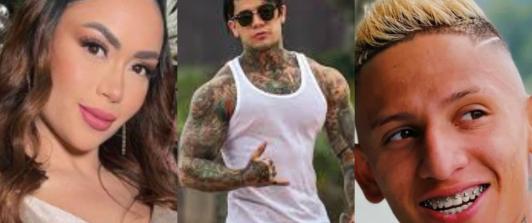 Coljuegos sobre influenciadores. / Fotos: Redes sociales Epa Colombia, Yeferson Cossio y La Liendra.