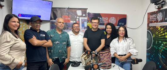 Inauguración de cuatro emisoras de paz en Colombia. / Foto: RTVC.