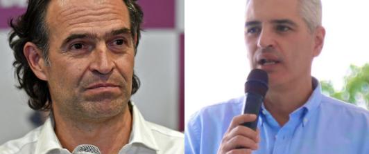 Conflicto Federico Gutiérrez y Andrés Julián Rendón en Antioquia. / Fotos: AFP y Gobernación de Antioquia.