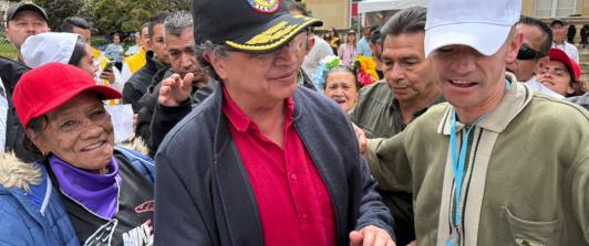 Petro sobre la pobreza en Colombia. / Foto: RTVC - Andrés Moreno.