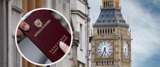 Reunión entre Colombia y Reino Unido sobre visas. / Fotos: Pixabay y Cancillería.