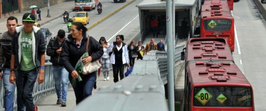 Tarifa de Transmilenio. / Foto: AFP.