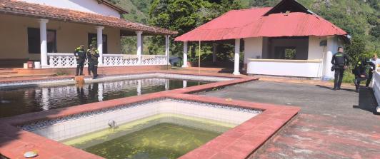 La SAE recupera lujosa finca vinculada al hermano de Pablo Escobar