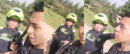 Investigan a patrullera por abuso de autoridad tras agredir a un joven con un bolillo en Bogotá