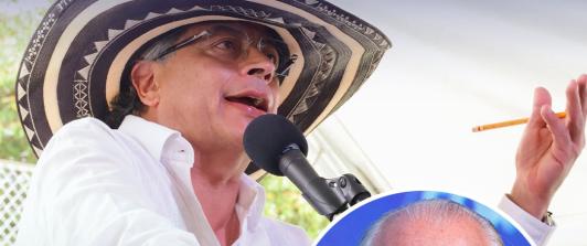 presidente Petro y Andrés Pastrana