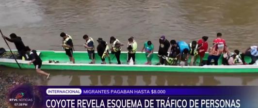 red de tráfico de personas 