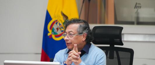 El presidente argumentó que hay intereses políticos en el Banco de la República. / Foto: Presidencia de la República.