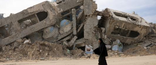 Bombardeos en Gaza luego de tregua con Israel. / Foto: AFP.