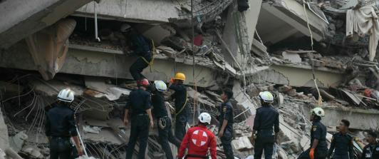 Terremoto en Birmania. / Foto: AFP.