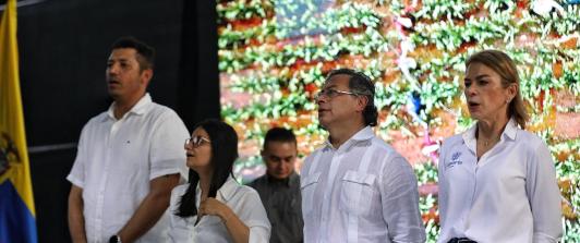 Puerto Antioquia promete ser un megaproyecto que cambiará la economía en el Urabá. El presidente Petro advierte que no puede suceder lo mismo que en Buenaventura. / Foto: Ministerio del Deporte.