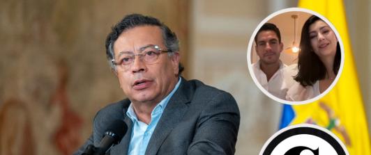 Presidente Petro sobre denuncia de Álex Flórez. / Fotos: Presidencia de Colombia, pantallazo de denuncia y logo de El Colombiano.