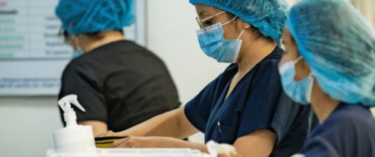 Pico de infecciones respiratorias en Bogotá. / Foto: Secretaría de Salud.