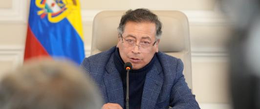 "Estamos ante un hecho político, el intento de que la población colombiana no pueda saber qué hace su gobierno": Presidente Petro