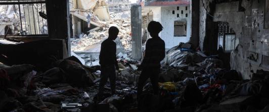 Niños de Gaza mutilados y en riesgo por las municiones sin estallar