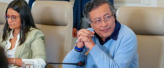 "Banco de la República decidió impulsar la economía durante el gobierno Duque", presidente Petro sobre tasa de interés