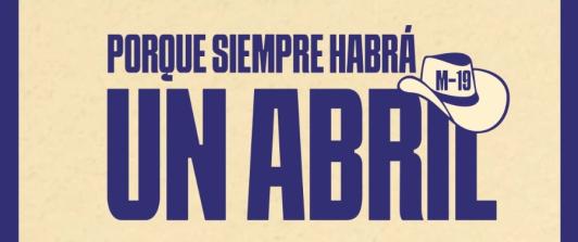 Con actividades culturales y de memoria se conmemora hoy el nacimiento del M19