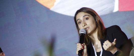 Gracias por ser la voz de los pobres, los migrantes, los más afligidos: Canciller laura Sarabia