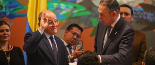 El magistrado Álvaro Echeverry Londoño. / Foto: Congreso.