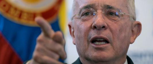 Juicio a Álvaro Uribe Vélez. / Foto: AFP.