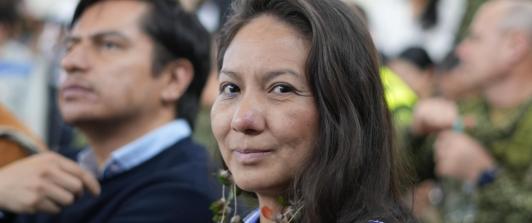 Lena Estrada hace advertencias a alcalde Galán. / Foto: X MinAmbiente.